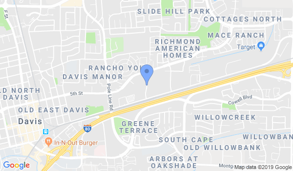 Davis Judo-Kai location Map