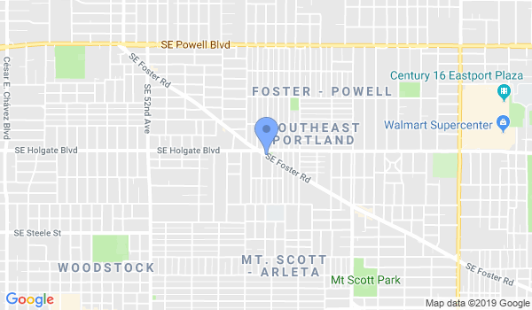 Defense Arts Northwest location Map