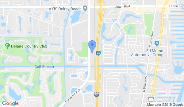 Delray Judo Institute location Map
