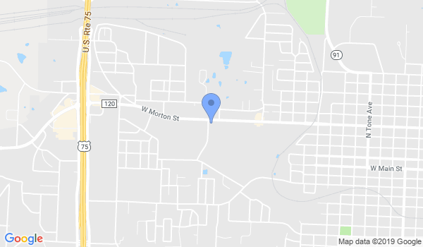 Denison Family Karate Center location Map