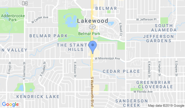 Denver Karate location Map