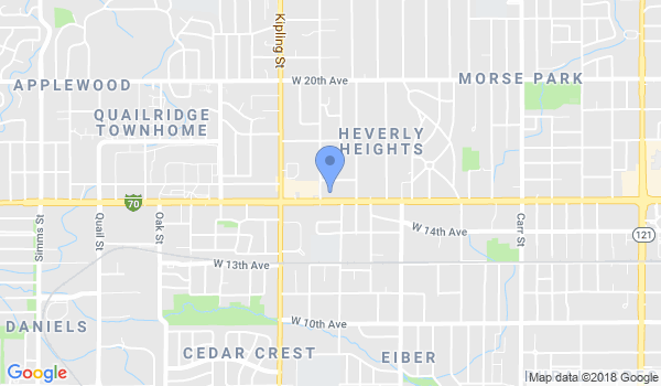 Denver Shorin Ryu Karate and Kobudo location Map