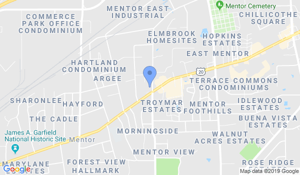 Doyle's American Karate Acad location Map