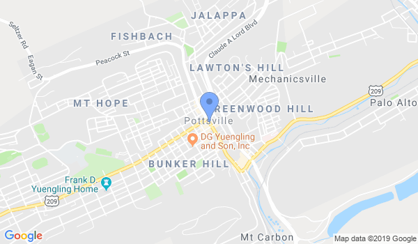 Driscoll Karate Institute location Map
