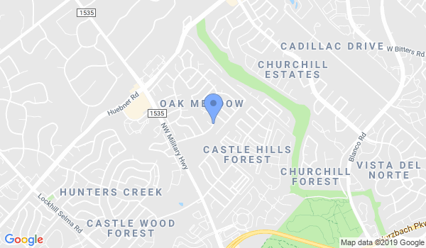 East West Karate location Map