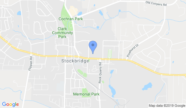 East West Karate location Map