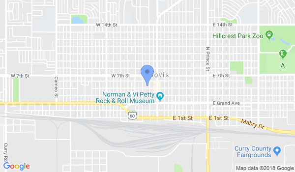 Eastern New Mexico Taekwondo - Clovis location Map