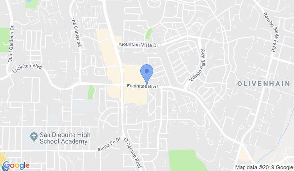 Encinitas Karate location Map