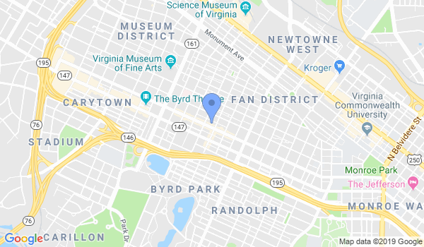 The Fan Dojo location Map