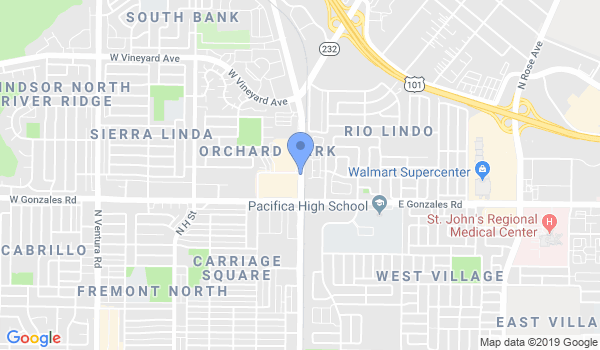 Flores Brothers Karate Std location Map