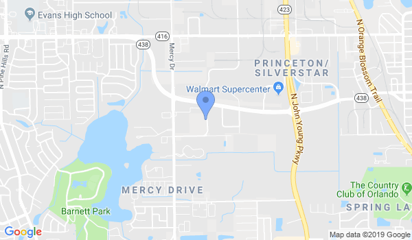 Florida Danzan Ryu Jujitsu location Map