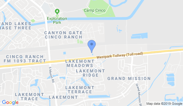Fort Bend Taekwondo location Map