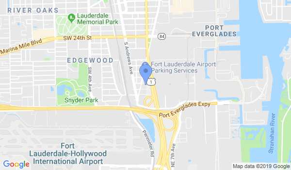 Fort Lauderdale Martial Arts Center location Map