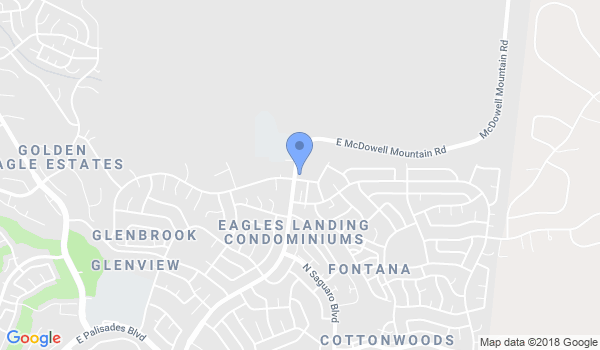 Fountain Hills Karate Club location Map