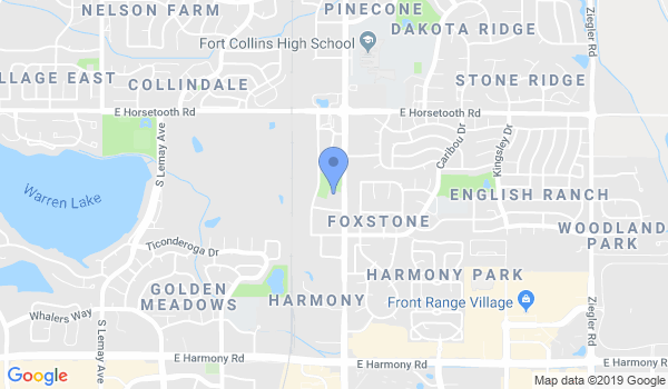 Front Range Traditional Karate location Map
