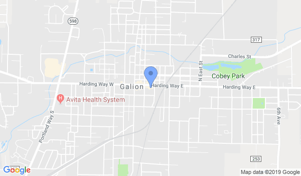 Galion Wellness and Martial Arts Club location Map