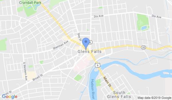 Glens Falls Karate Academy location Map
