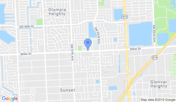 Goju Ryu Miami Kenseikan location Map