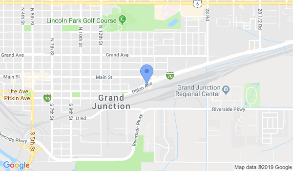 Gracie Barra Grand Junction location Map
