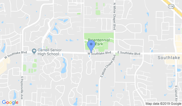 Gracie Barra Southlake location Map
