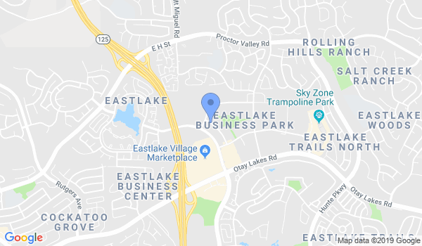 Gracie Jiu Jitsu Eastlake location Map