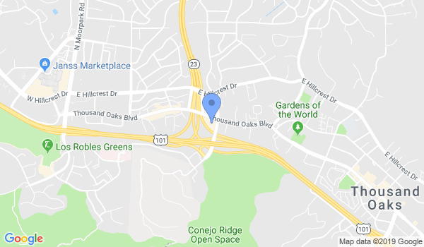 Gracie Morumbi - Thousand Oaks location Map