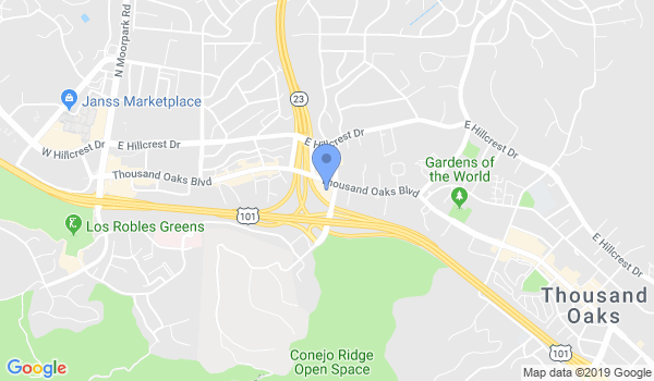 Gracie Morumbi Thousand Oaks location Map