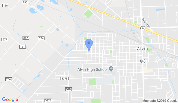 Grappling Zone Alvin location Map
