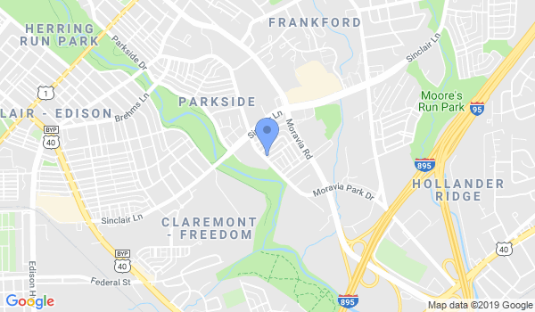 Hamilton Elementry Middle School location Map