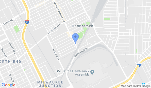 Hamtramck Main Event Gym location Map