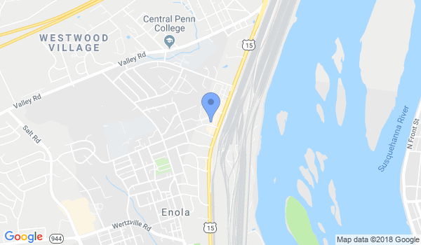 Harrisburg Martial Arts Academy location Map