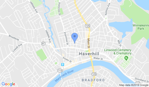 Haverhill Shotokan Karate-Do Club location Map