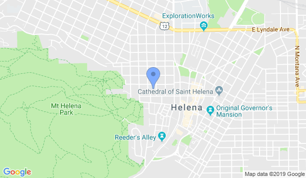Helena Karate and Judo Club location Map