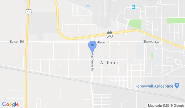 Hensell's Kyokushin Karate location Map