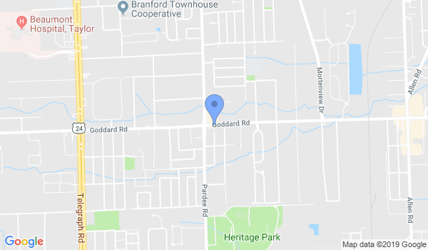 Heritage Martial Arts Center location Map