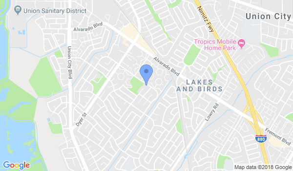 Hernandez Karate School location Map