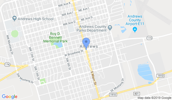 Hernandez Taekwondo location Map