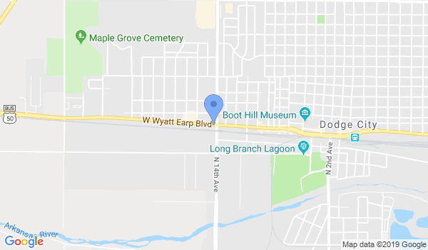 Hi Plains Martial Arts location Map