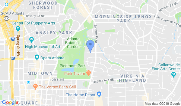 Highland Martial Arts location Map