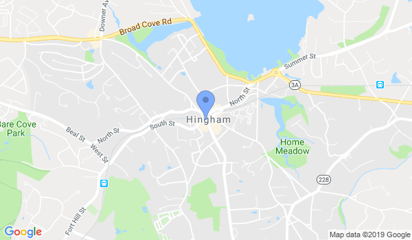 Hingham Karate location Map