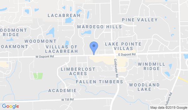 Hoffmann Karate location Map