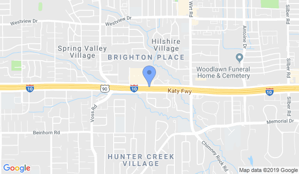 Houston Center for Taekwondo location Map