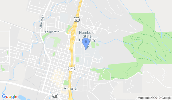 Humboldt Isshinruy Karate location Map