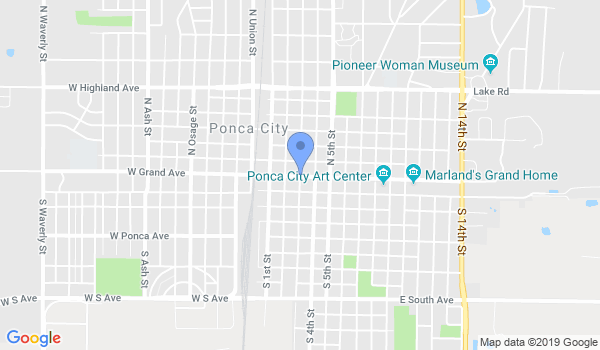 Hunter's Karate Studio location Map