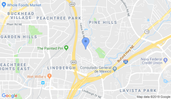 I Love Kickboxing Atlanta - Buckhead location Map