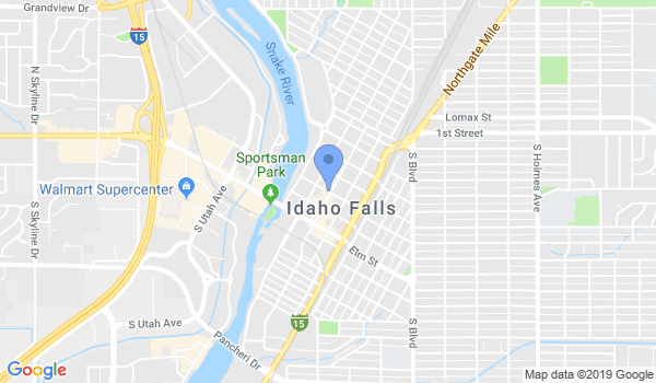 Idaho Falls Kenpo Karate location Map