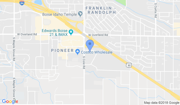 Idaho Kempo Karate Inc location Map