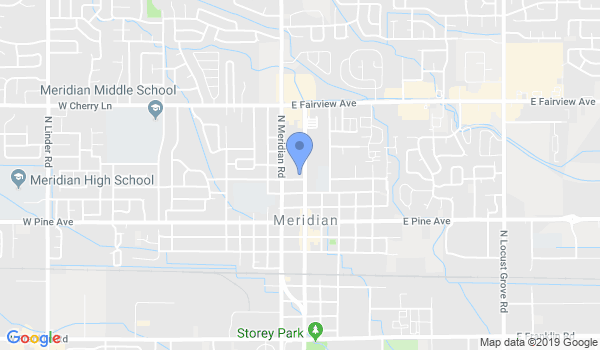 Idaho Ken PO Karate Studios location Map