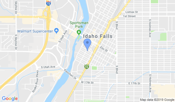 Idaho Falls Shoshin Ryu location Map