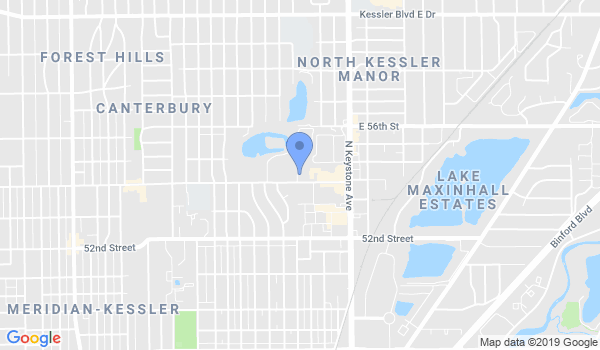 Indianapolis Martial Arts Center location Map